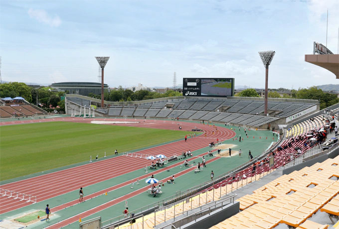 京都府 たけびしスタジアム 2023関西学生新人陸上競技選手権大会