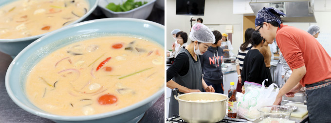 各国のお料理紹介（タイ　トムヤムクン）