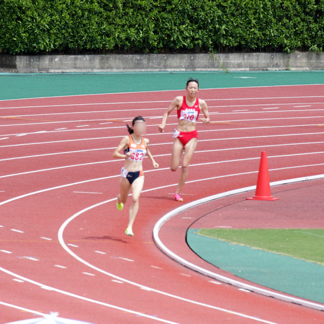 川田美沙希さん 800ｍ