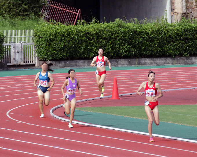 川田美沙希さん・宍戸花帆さん 800ｍ