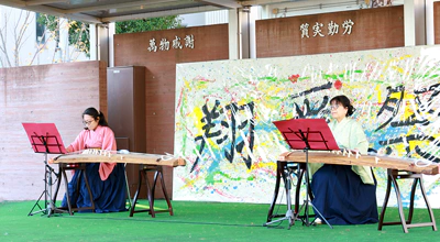 お琴の演奏(筝曲部)