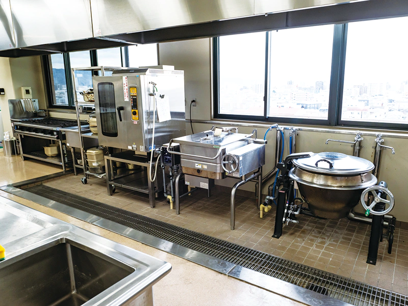 給食管理実習室