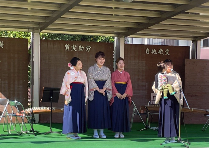 筝曲部 東大阪大学学園祭