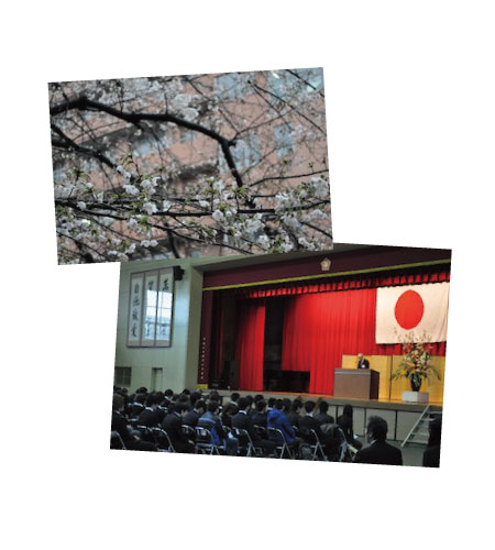 入学式の様子