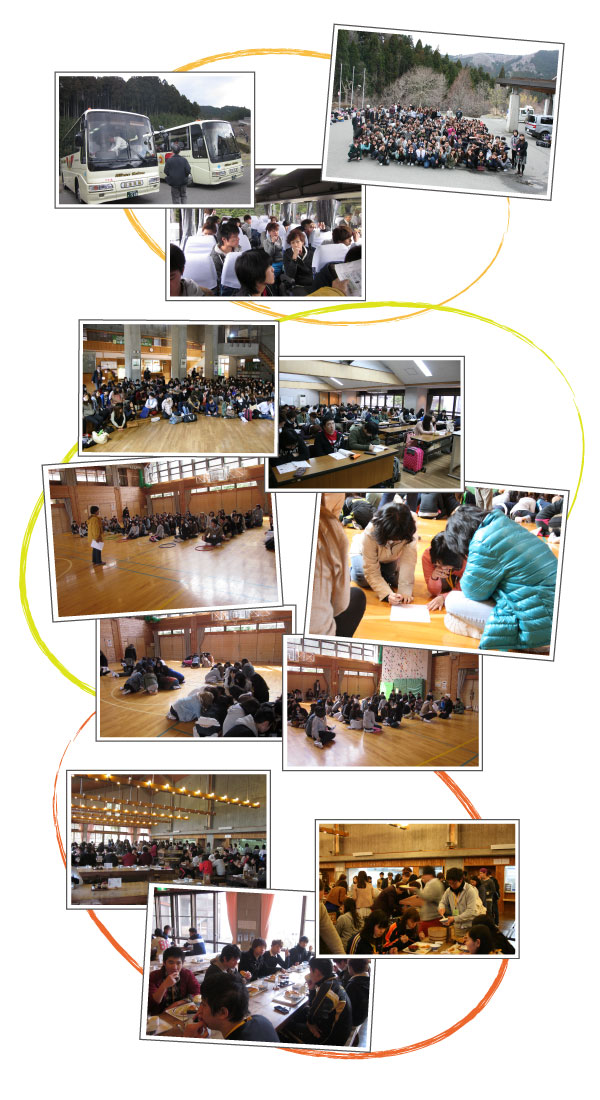学外オリエンテーションのようす