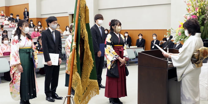 令和4年3月18日（金）学位記授与式