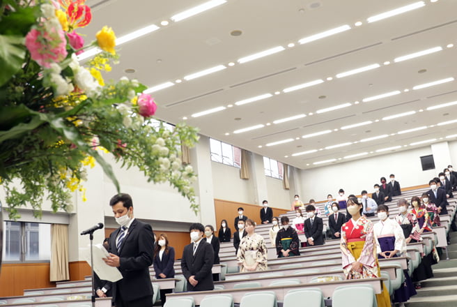 令和4年3月18日（金）学位記授与式