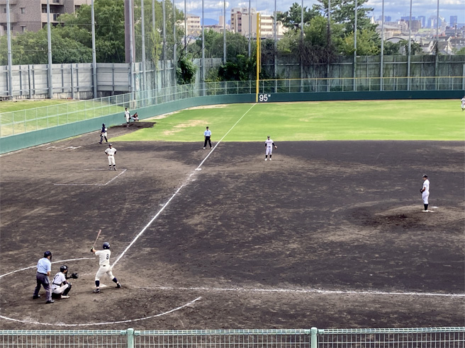 試合風景(守備)