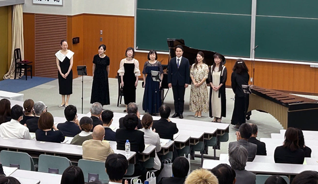 2023年10月7日（土）東大阪大学開学20周年記念式典・記念コンサート