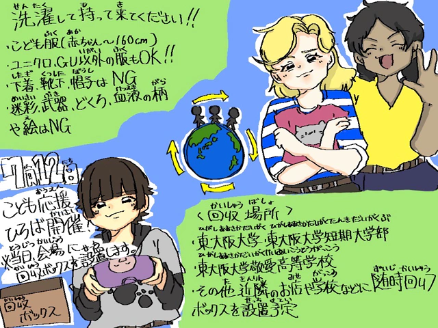 “届けよう、服のチカラ” プロジェクト 2025