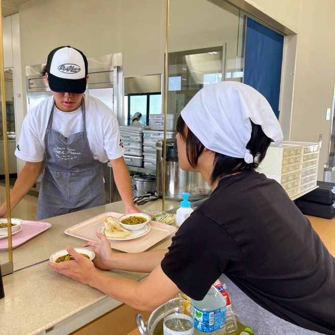 ココシカ食堂 カレーとナン