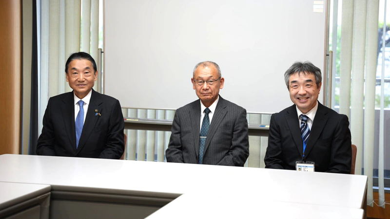 東大阪市長が来訪されました