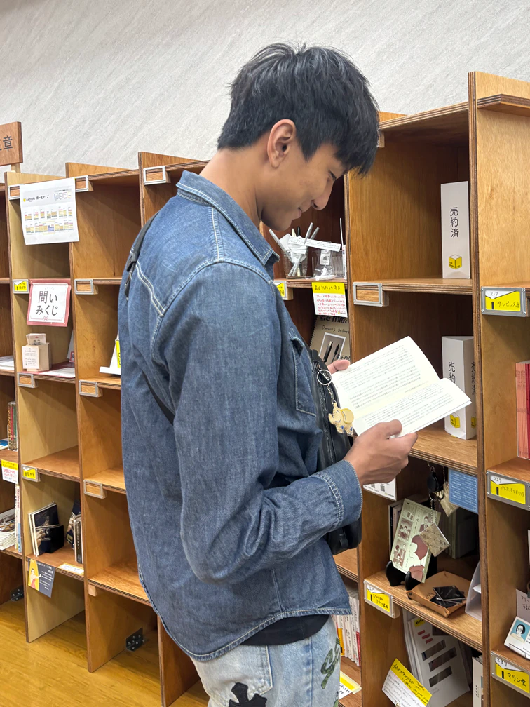 2026年度前期『学生選書ツアー』ジュンク堂大阪本店にて